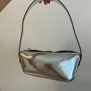 Zara Silver bag. Brand new.